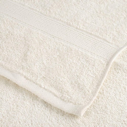 Gæstehåndklæder SOLUND - 10 stk. creme, 30×50 cm, 600 g/m²