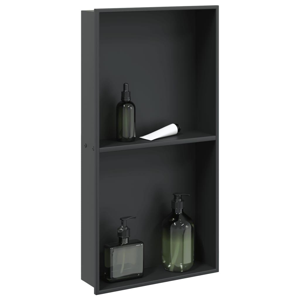 Brusehylde 32x62x9 cm rustfrit stil matsort