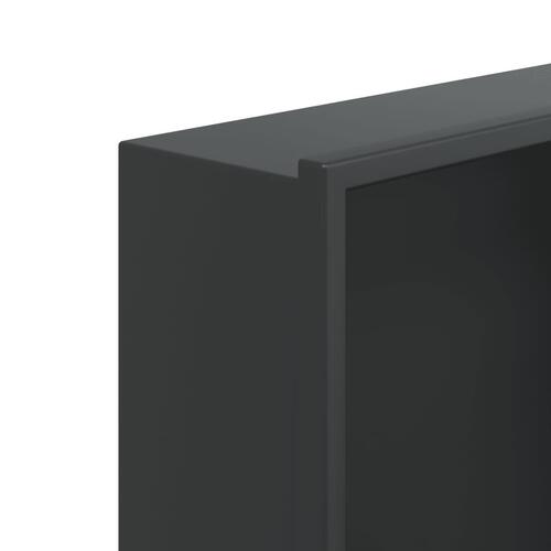 Brusehylde 32x62x9 cm rustfrit stil matsort