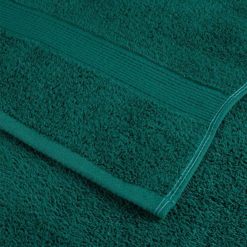 Badehåndklæder 4 stk. Premium 100x150 cm 100 % bomuld grøn