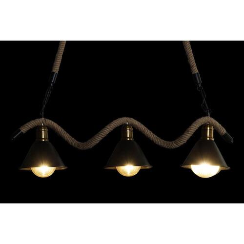 Loftslampe Natur Sort Metal Tov 50 W (85 x 18 x 20 cm)