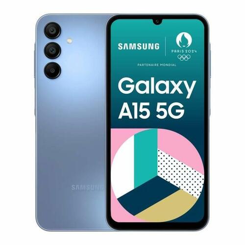 Smartphone Samsung Galaxy A15 4 GB Blå Sort 6,5" Mediatek Dimensity 6100+ 128 GB