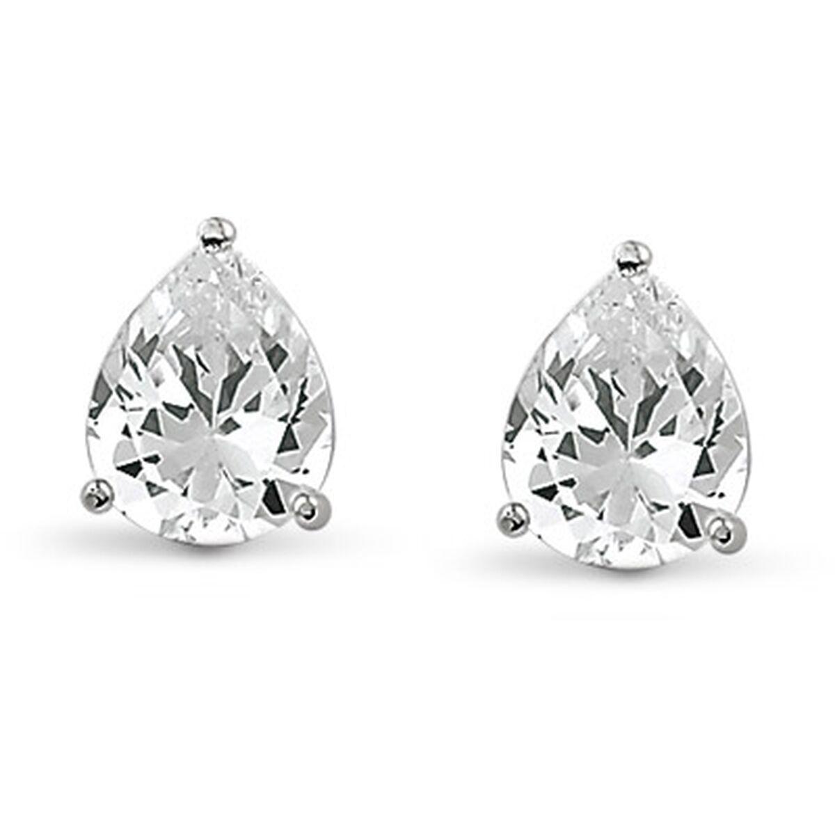 New Bling Øreringe til kvinder 9NB-0013 - elegante dråbeformede studs