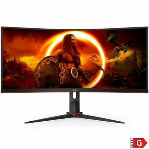 Skærm AOC CU34G2XP/BK Wide Quad HD 34" 180 Hz