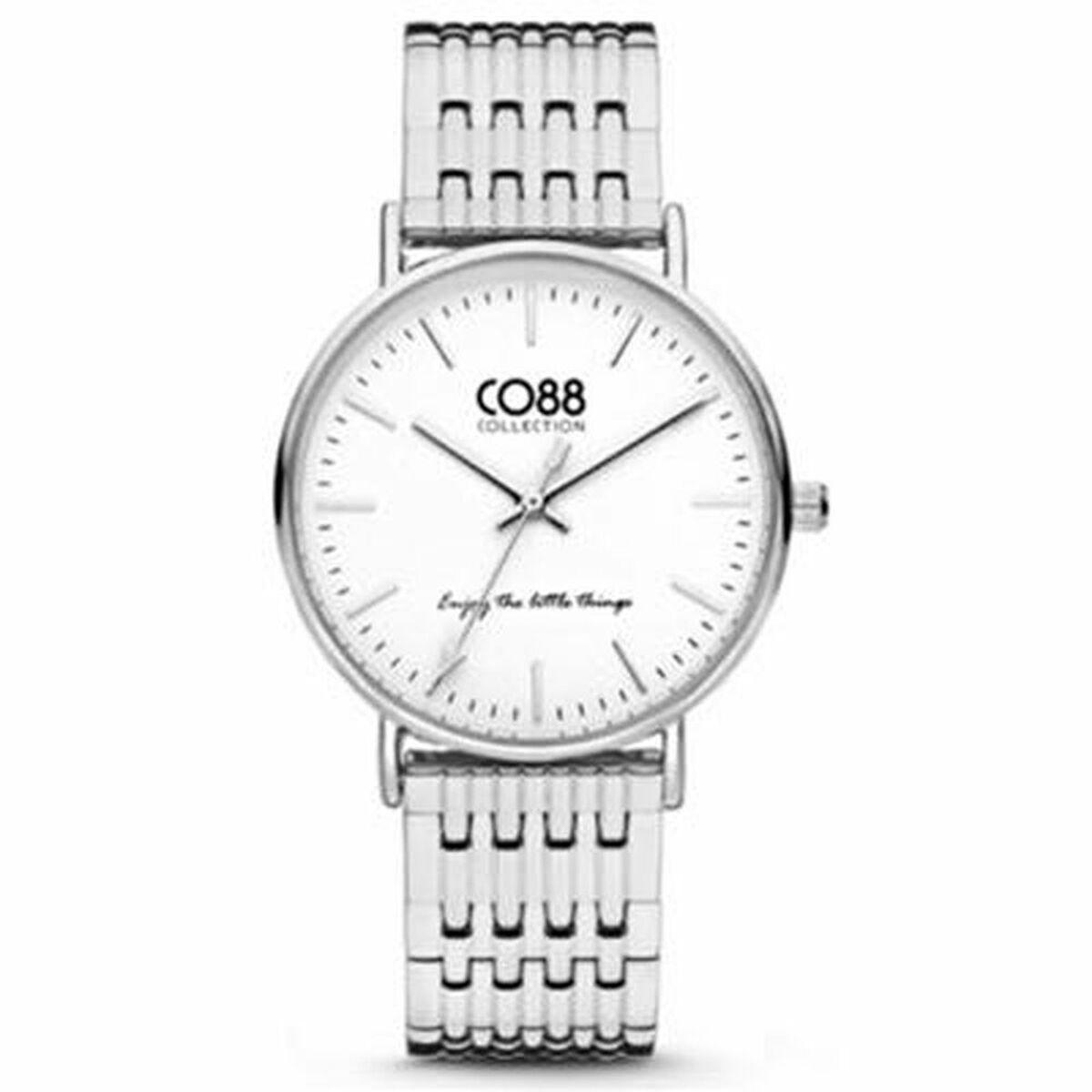 CO88 Collection dameur 8CW-10070 - armbåndsur i sølvlook