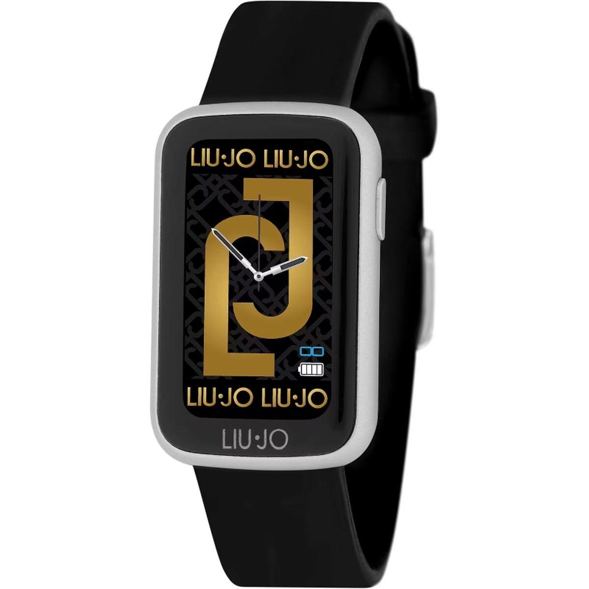LIU JO Smartwatch SWLJ042 - Sort silikonerem
