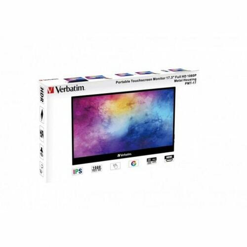 Touch Screen Monitor Verbatim PMT-17 Full HD 17,3" 60 Hz