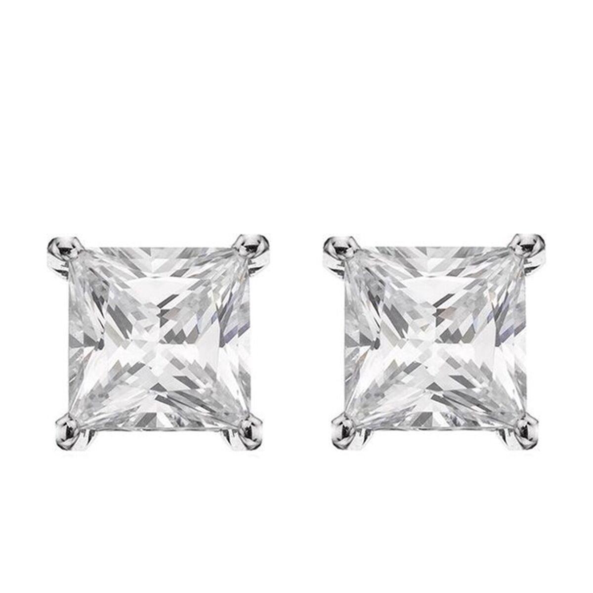 New Bling øreringe til kvinder 9NB-0004 - elegante firkantede studs