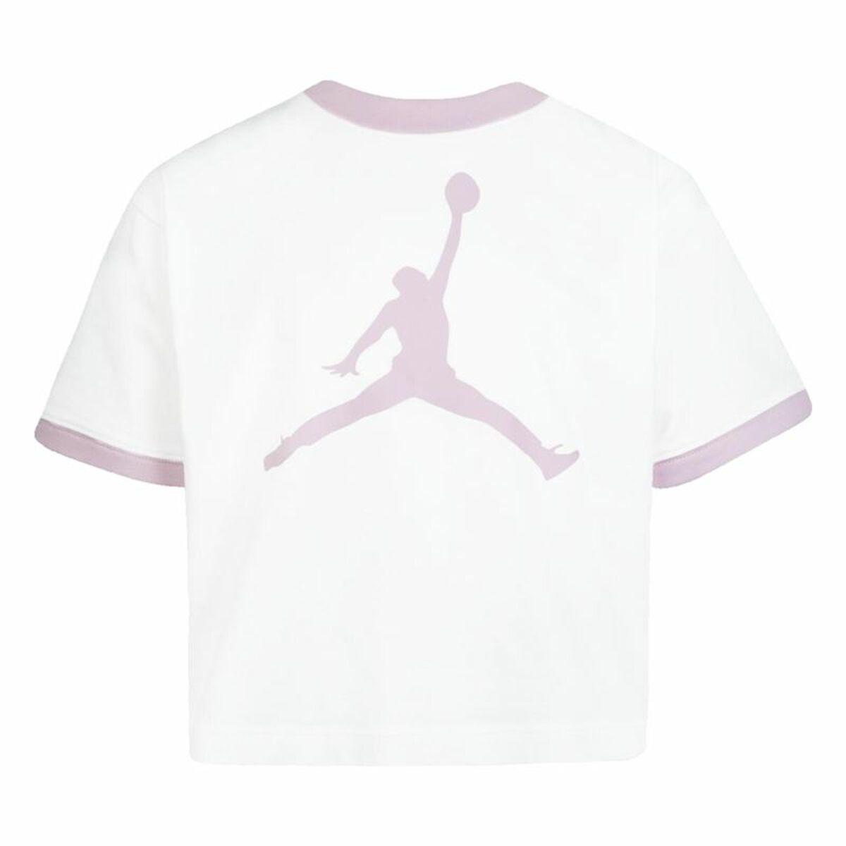 Børne Kortærmet T-shirt Nike Essentials Hvid 13-15 år