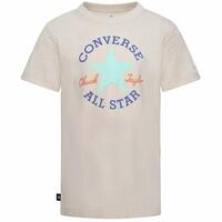 Børne Kortærmet T-shirt Converse Core Sse Laksefarvet 13-15 år