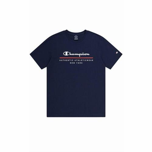 Kortærmet Sport T-shirt Champion Crewneck M