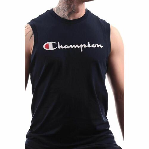Kortærmet Sport T-shirt Champion Crewneck M