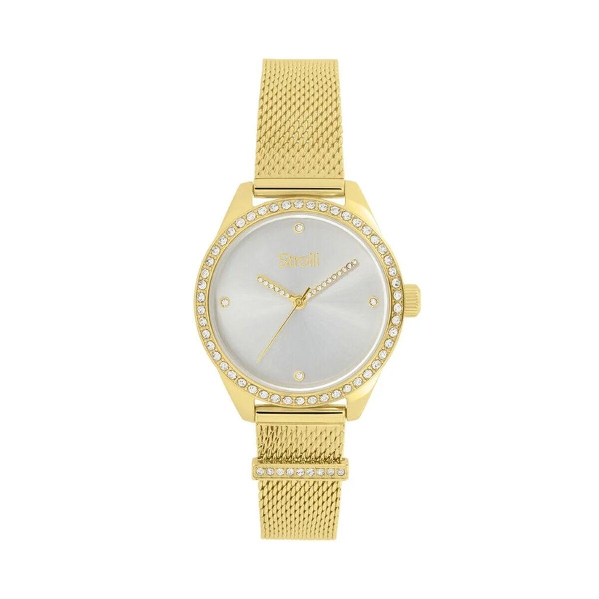 Stroili Dameur 1685365 - Guld armbåndsur billede