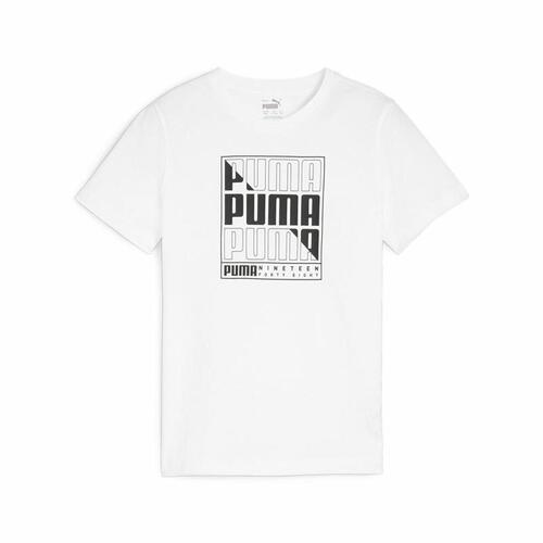 Børne Kortærmet T-shirt Puma Graphic 15-16 år