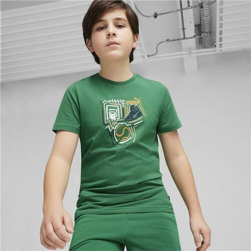 Børne Kortærmet T-shirt Puma Graphic 11-12 år