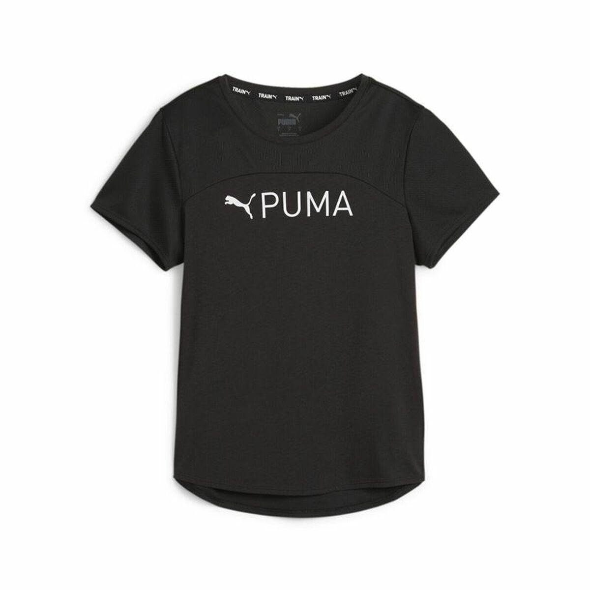 Kortærmet T-shirt til Kvinder Puma FIT ULTRAB Sort M