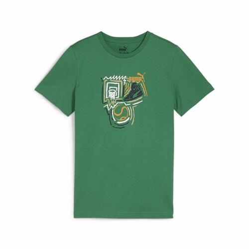 Børne Kortærmet T-shirt Puma Graphic 13-14 år