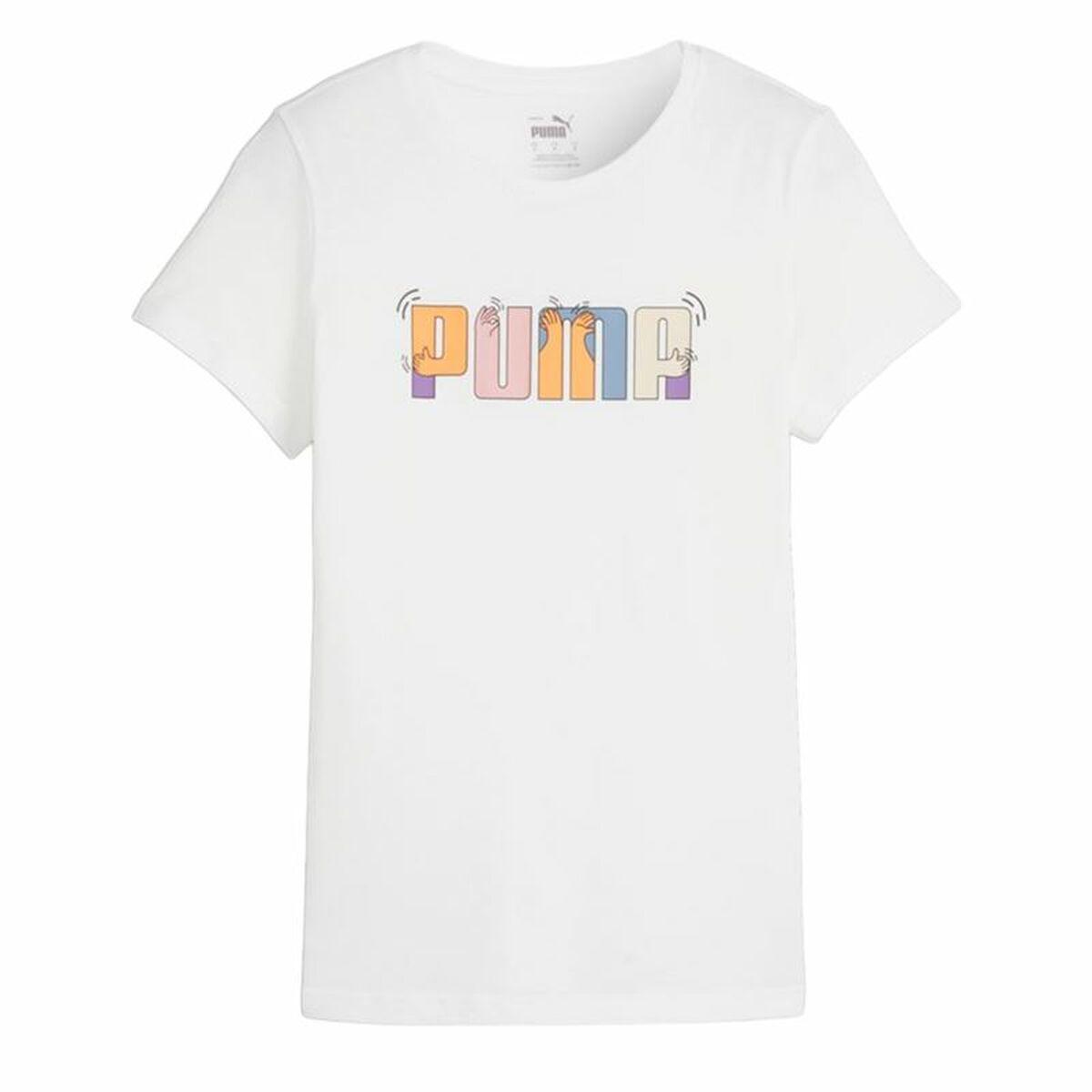Kortærmet T-shirt til Kvinder Puma Essential+ Graphic S
