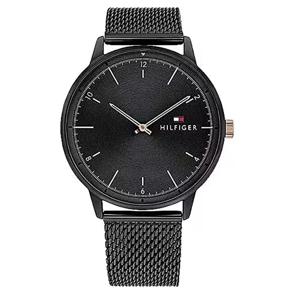 Herreur Tommy Hilfiger 1681404 - sort stål, 43 mm