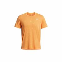 Kortærmet T-shirt til Mænd Under Armour Launch Mørk orange M