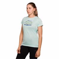 Kortærmet T-shirt til Kvinder Trangoworld Trangoworld Sihl Akvamarin S
