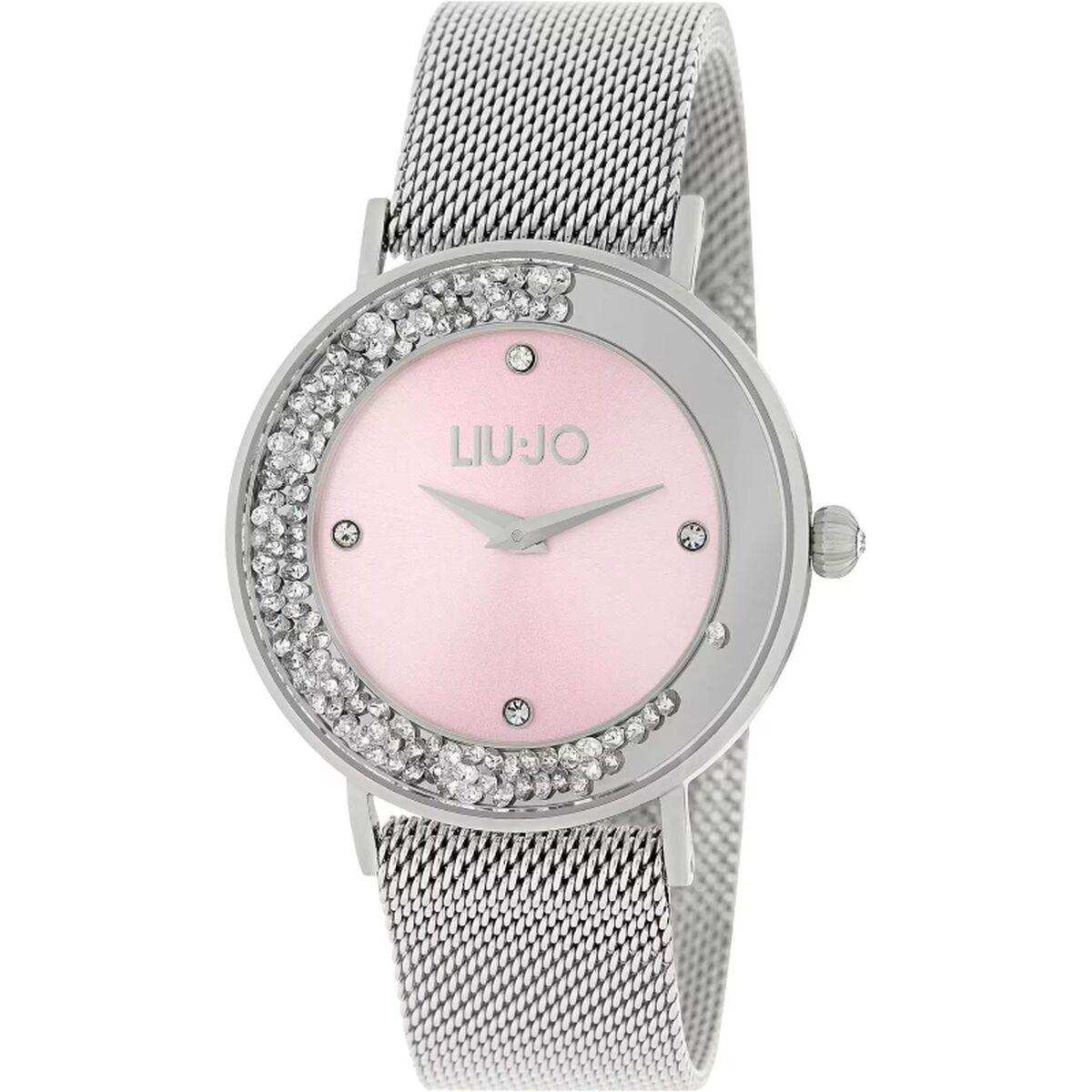 LIU JO dameur TLJ1344 - elegant armbåndsur med pink skive billede