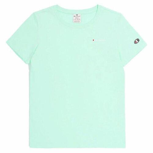 Kortærmet T-shirt til Kvinder Champion Crewneck M
