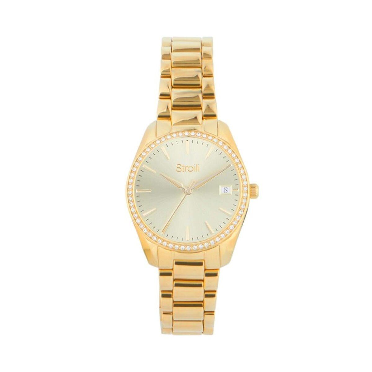 Stroili dameur 1674228 - guld armbåndsur 32 mm