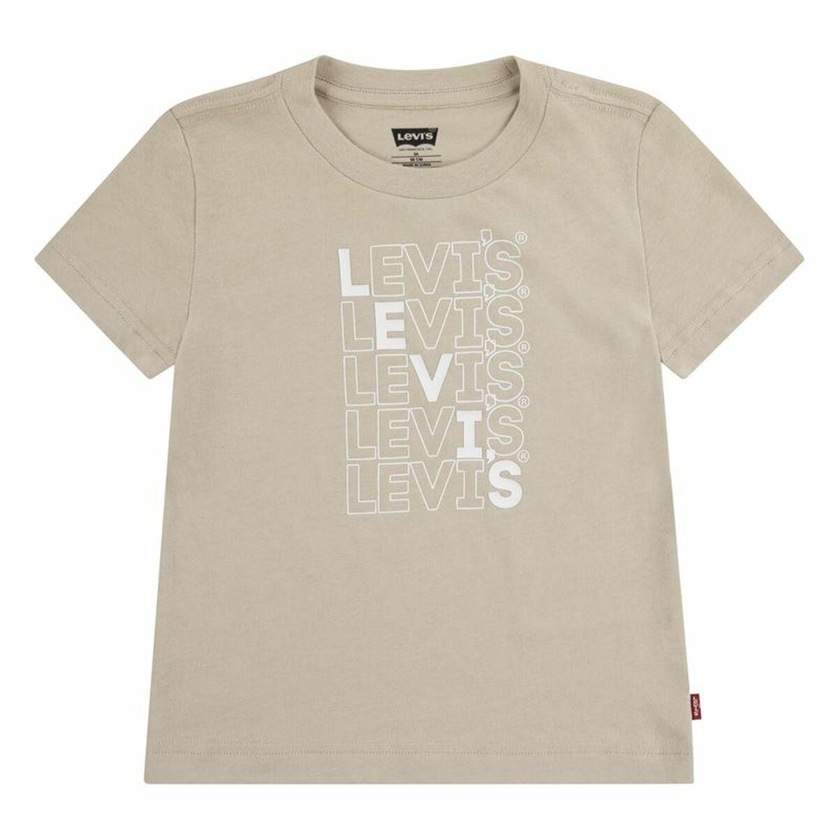 Børne Kortærmet T-shirt Levi's Oxford 6 år