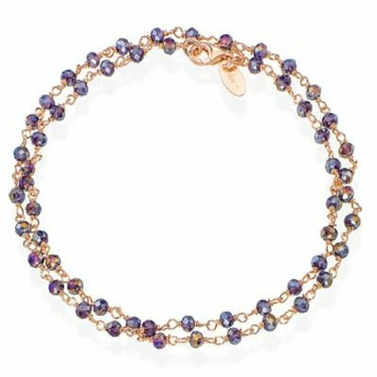 Amen armbånd til kvinder BRRVS34 - elegant dobbeltkæde med perler