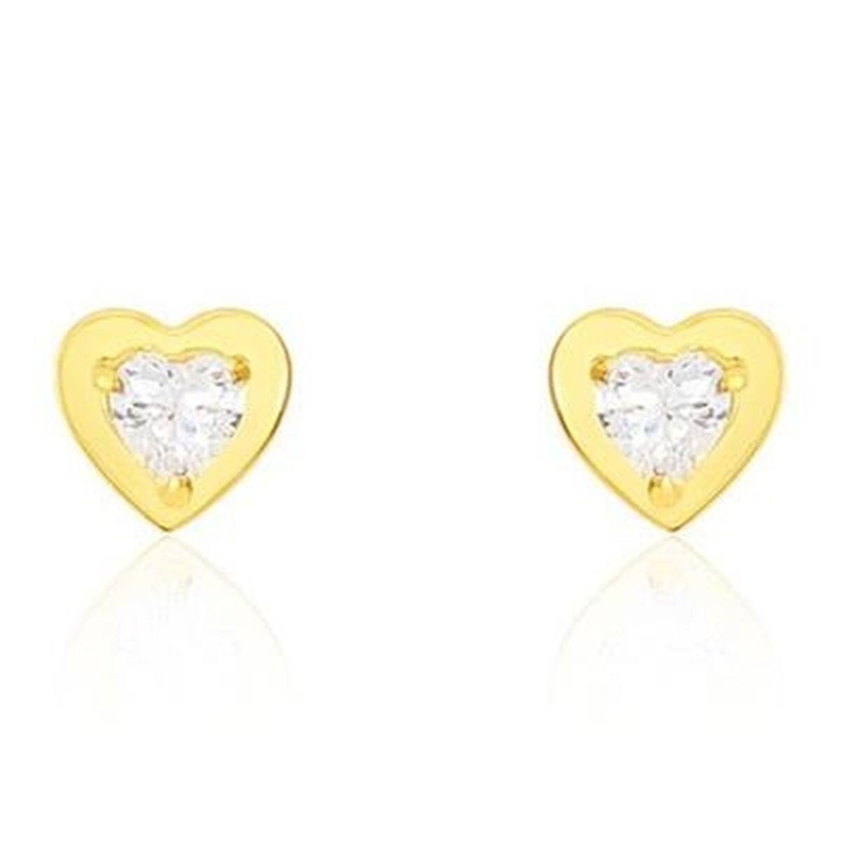 Stroili øreringe til kvinder - hjerteformede studs