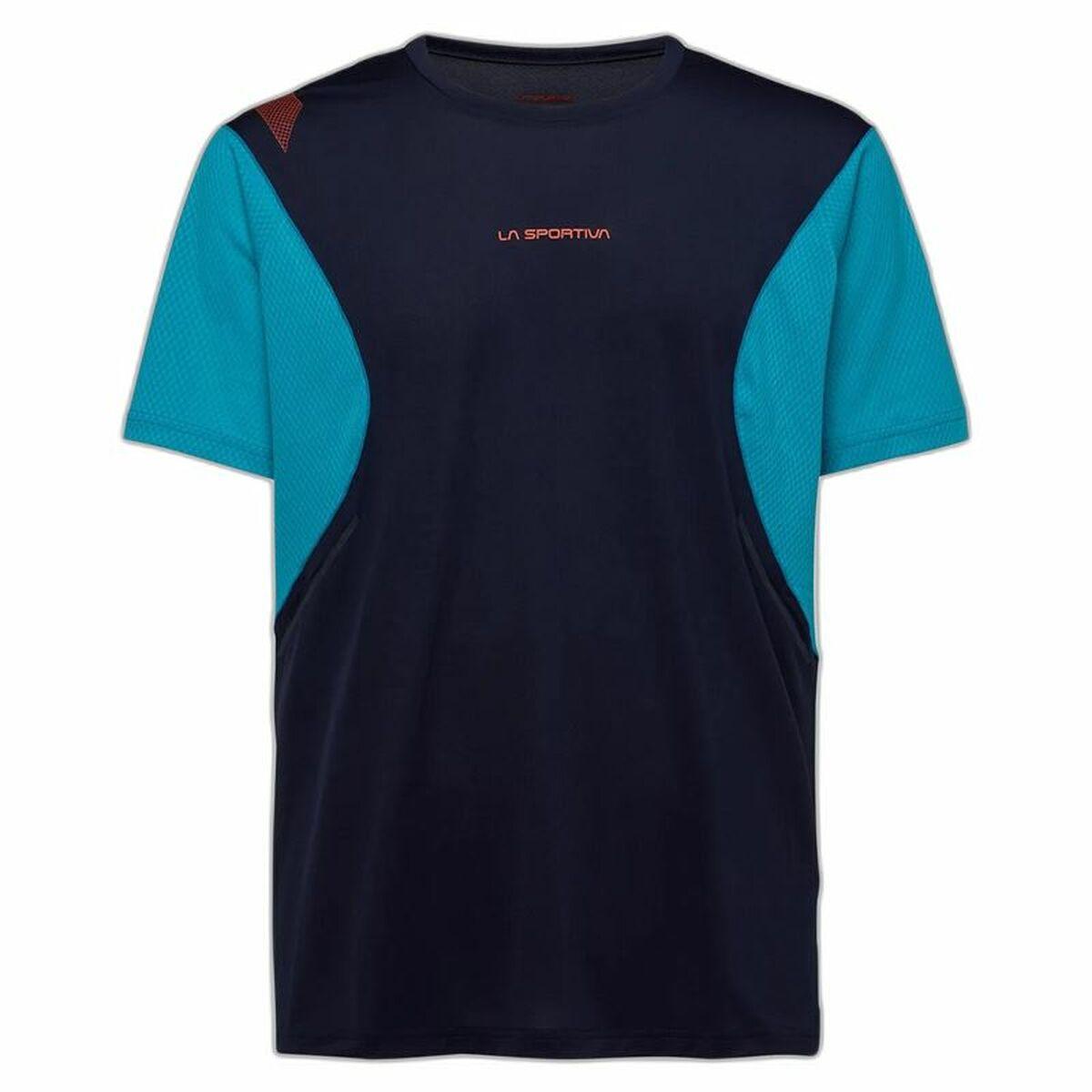 La Sportiva Resolute kortærmet sport T-shirt - marineblå, M billede