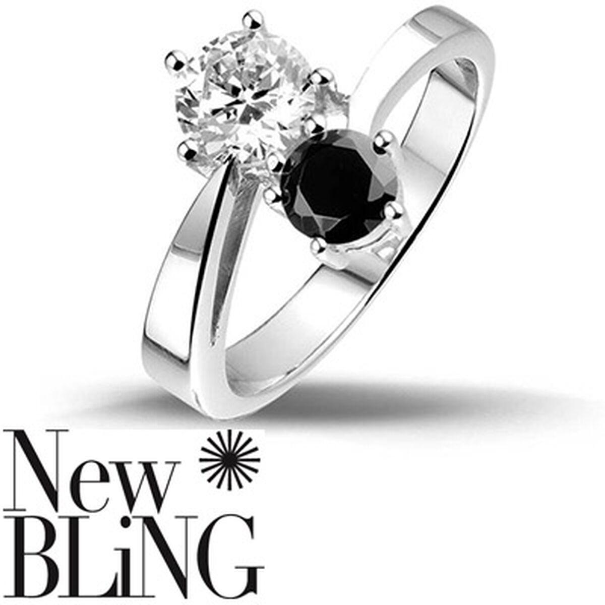 New Bling ring til kvinder - str. 16, metal (943282123-56)