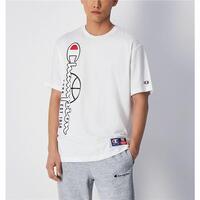 Kortærmet Sport T-shirt Champion Crewneck XL