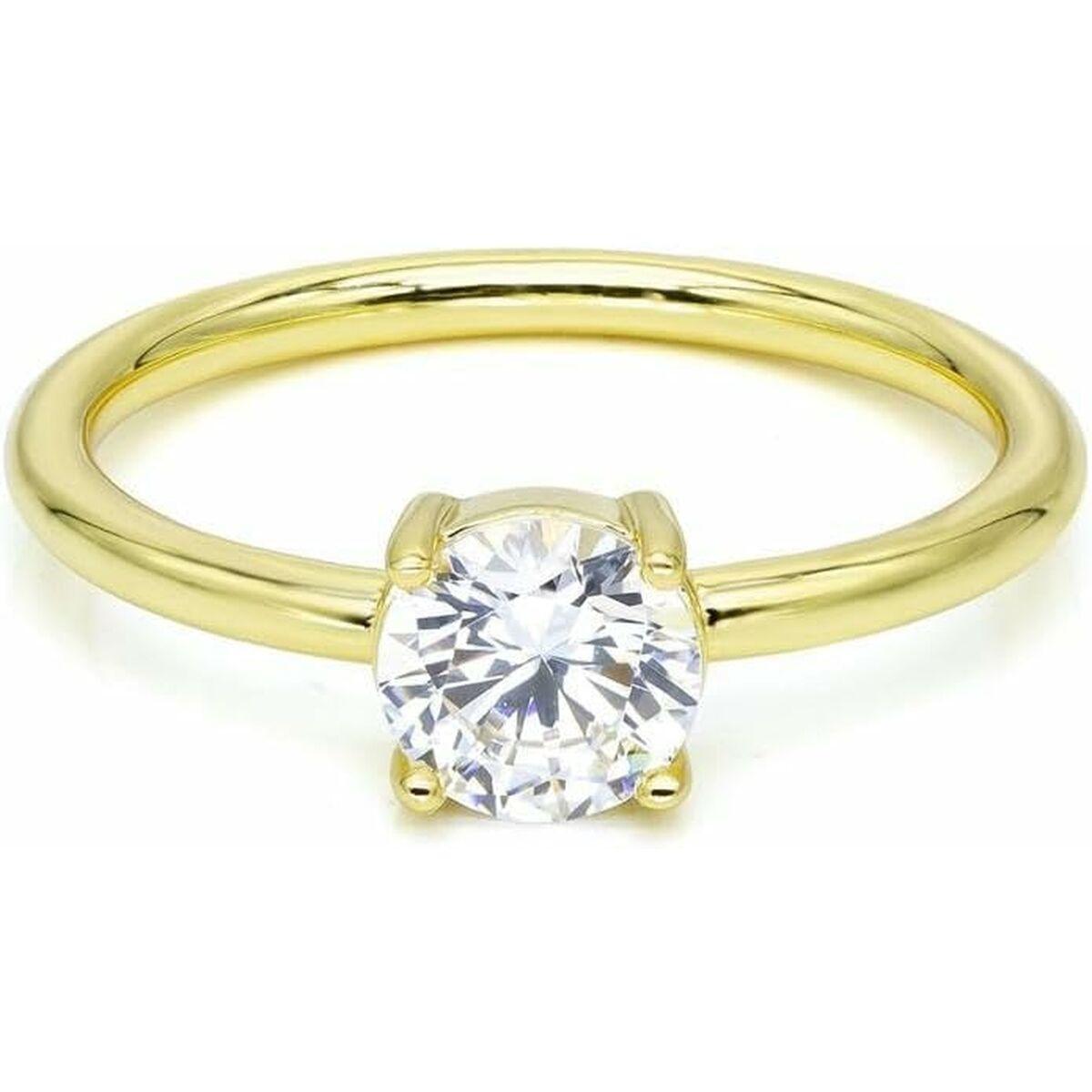New Bling dame-ring 9NB-0885-58 - elegant solitaire, str. 18 billede