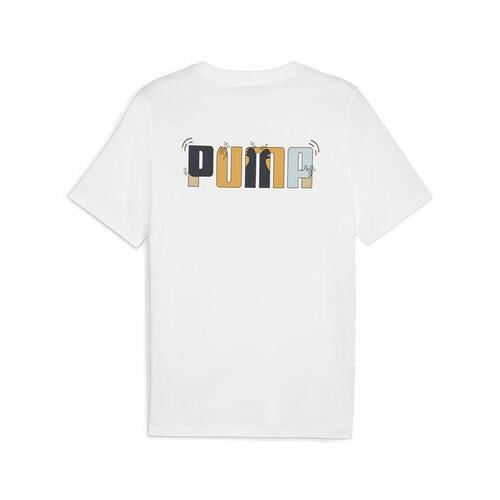 Kortærmet Sport T-shirt Puma GRAPHICS XL
