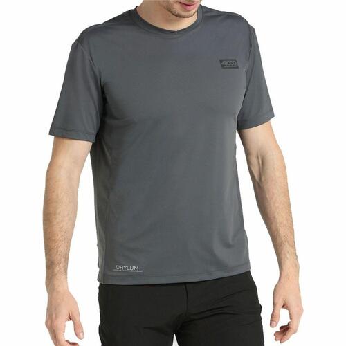 Kortærmet Sport T-shirt +8000 Descen Grå S