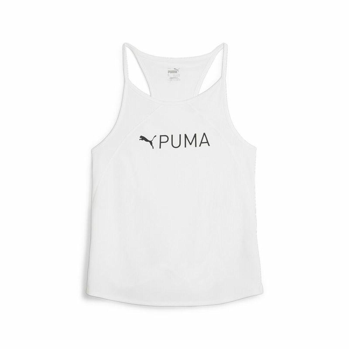 Kortærmet T-shirt til Mænd Puma Fit Fashion Hvid L