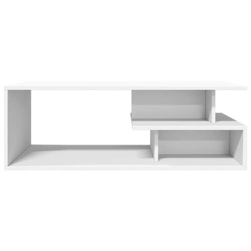 Sofabord 102x55x35 cm konstrueret træ hvid