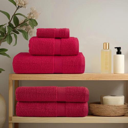 Badehåndklæder 2 stk. Premium 100x150 cm 100 % bomuld grøn