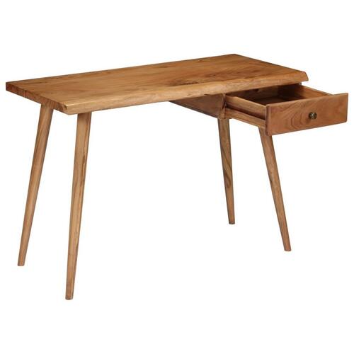 Skrivebord i massivt akacietræ 110 x 50 x 76 cm