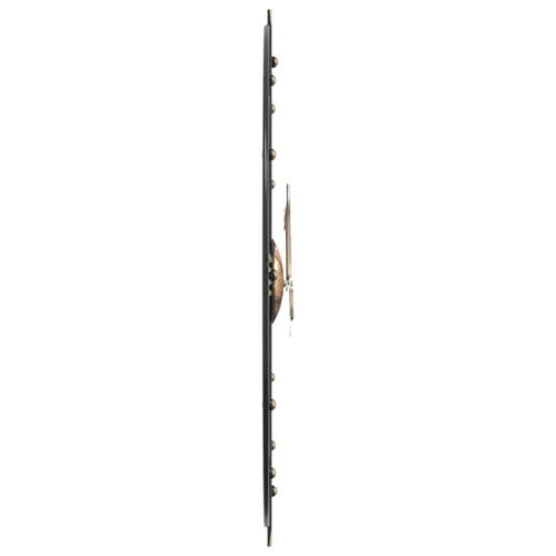 Vægur Ø60 cm jern sort