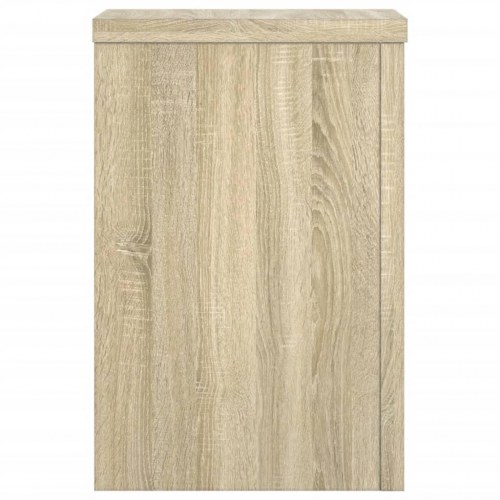 Plantestativer - 2 stk. 20×20×30 cm i konstrueret træ, sonoma-eg
