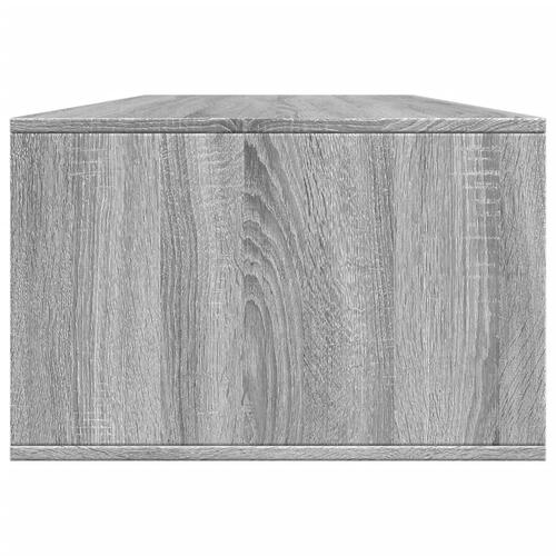 Sofabord 102x55x35 cm konstrueret træ grå sonoma-eg