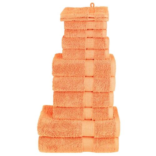 Håndklæder 12 stk. Premium SOLUND 600 g/m2 orange
