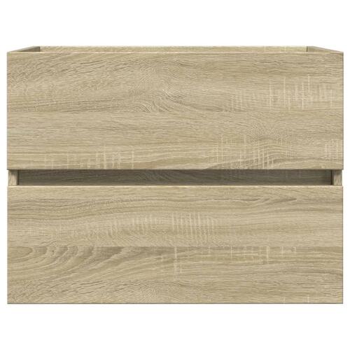 Vaskeskab 60x38,5x45 cm konstrueret træ sonoma-eg