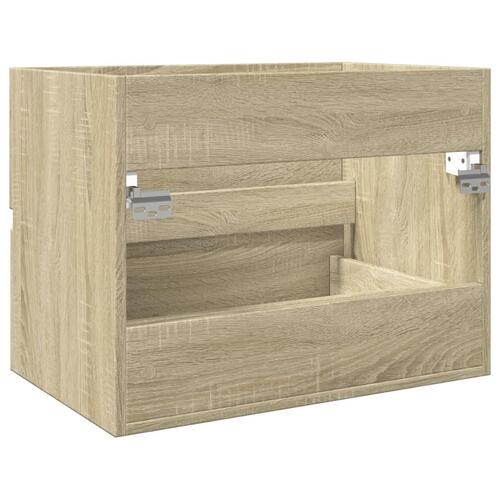 Vaskeskab 60x38,5x45 cm konstrueret træ sonoma-eg