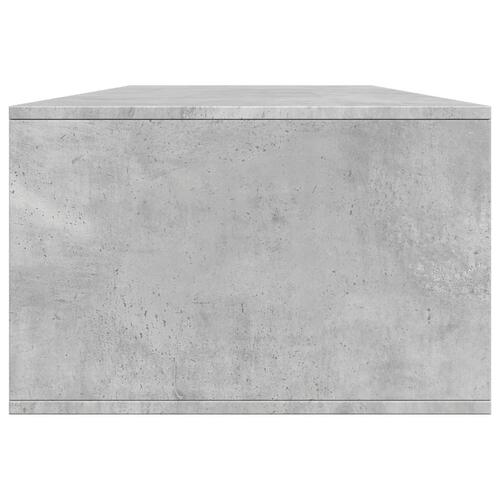 Sofabord 102x55x35 cm konstrueret træ betongrå
