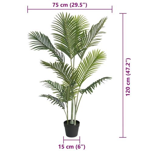 Kunstig palme 120 cm PP grøn