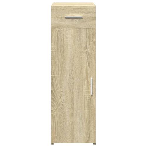 Reol 30x42,5x93 cm konstrueret træ sonoma-eg